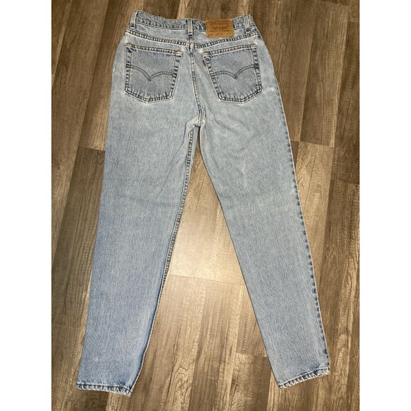 Levis 512 Vintage (1997) Jeans 11 JR M 28x30 Slim Fit Tapered Made In USA 90s - Picture 6 of 13